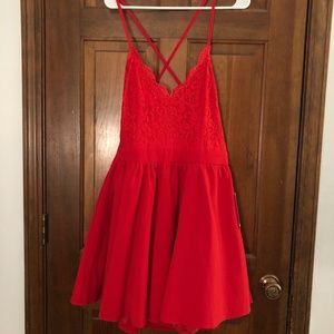 NWT Tobi Red Mini Dress